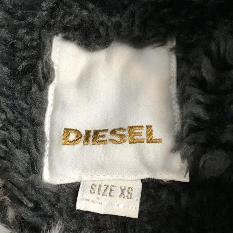 ディーゼル DIESEL ジャケット、上着 ジャケット、ブレザー ボア付き XS 無地 チャコールグレー / チャコールグレー /  メンズ USED 古着 中古 10071035