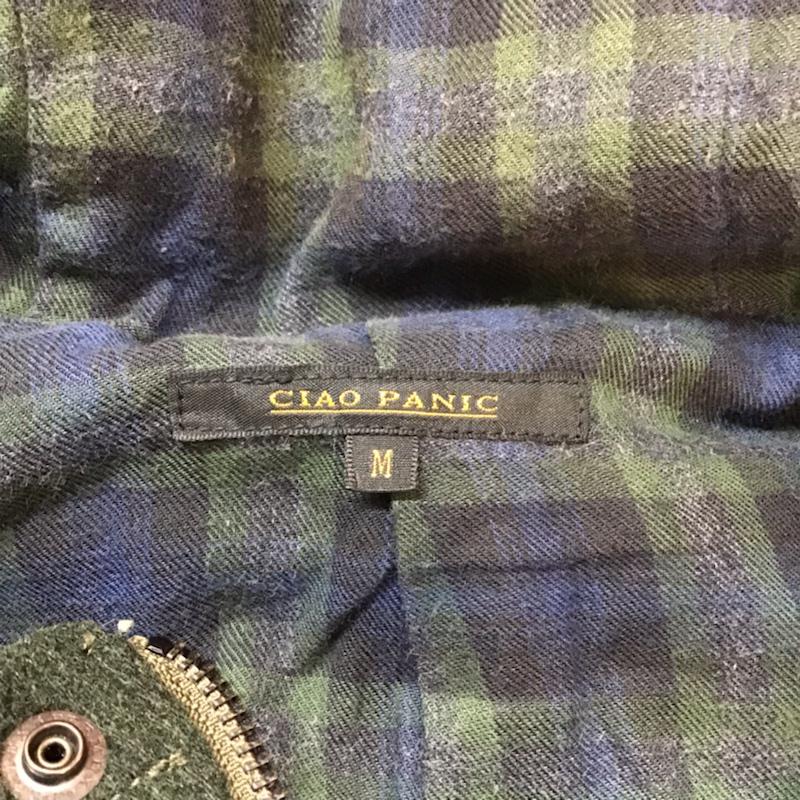 チャオパニック CIAOPANIC コート コート一般 5YS-KM1347201 ダッフル M 無地 緑 / グリーン /  メンズ USED 古着 中古 10071060