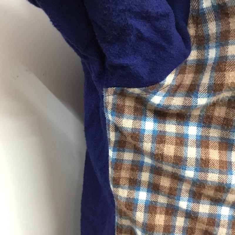 エヌハリウッド N.HOOLYWOOD シャツ、ブラウス 長袖 152-SH06 ボタンダウン 40 チェック 青 / ブルー / X 茶 / ブラウン / X 白 / ホワイト / X 水色 / ライトブルー /  メンズ USED 古着 中古 10071069