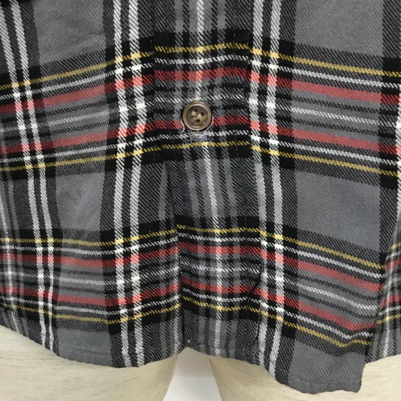 ロンハーマンヴィンテージ R.H. Vintage シャツ、ブラウス 長袖 112070140 レーヨン S チェック 灰 / グレー / X 黒 / ブラック / X ダークグレー / ダークグレー / X 黄 / イエロー / X 赤 / レッド /  メンズ USED 古着 中古 10071079