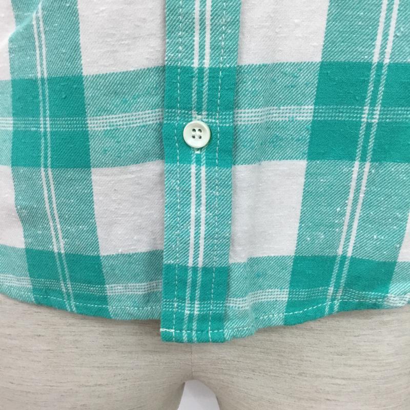 ロンハーマンヴィンテージ R.H. Vintage シャツ、ブラウス 長袖 521070303-1079 チェック 白 / ホワイト / X 薄緑 / ライトグリーン /  メンズ USED 古着 中古 10071085