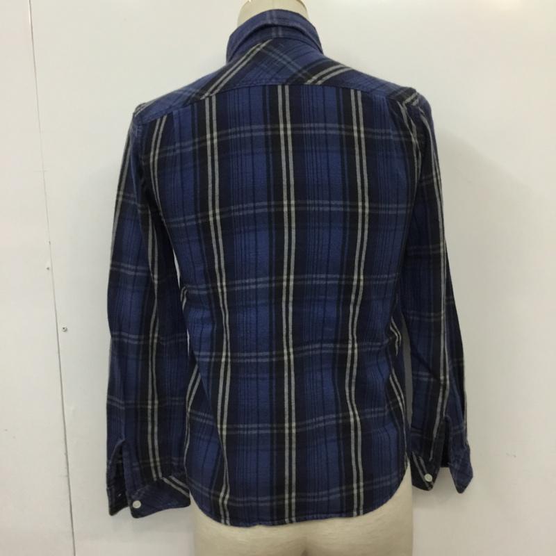 ロンハーマンヴィンテージ R.H. Vintage シャツ、ブラウス 長袖 321070258-1079 コットン S チェック 青 / ブルー / X 黒 / ブラック / X 白 / ホワイト /  メンズ USED 古着 中古 10071089