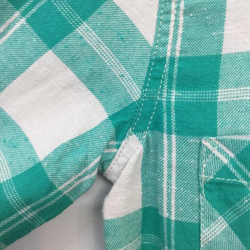 ロンハーマンヴィンテージ R.H. Vintage シャツ、ブラウス 長袖 521070303-1079 チェック 白 / ホワイト / X 薄緑 / ライトグリーン /  メンズ USED 古着 中古 10071091