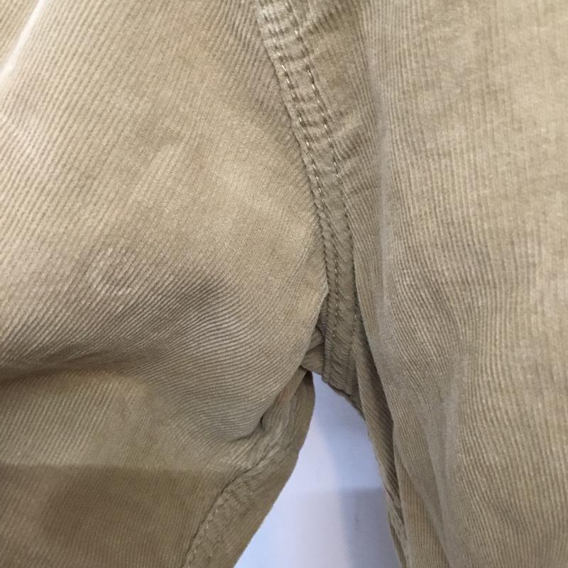 バーバリーブラックレーベル BURBERRY BLACK LABEL シャツ、ブラウス 長袖 D1M18-617-44 コーデュロイ 2 ワンポイント ベージュ / ベージュ /  メンズ USED 古着 中古 10071094