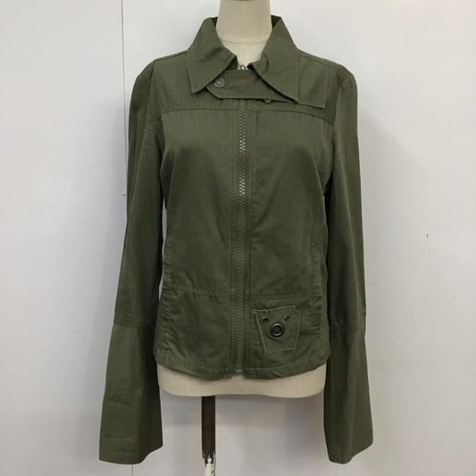 ディーゼル DIESEL ジャケット、上着 ジャケット、ブレザー ミリタリー S 無地 カーキ / カーキ /  レディース USED 古着 中古 10071098