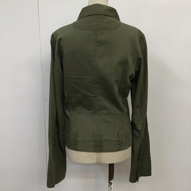ディーゼル DIESEL ジャケット、上着 ジャケット、ブレザー ミリタリー S 無地 カーキ / カーキ /  レディース USED 古着 中古 10071098