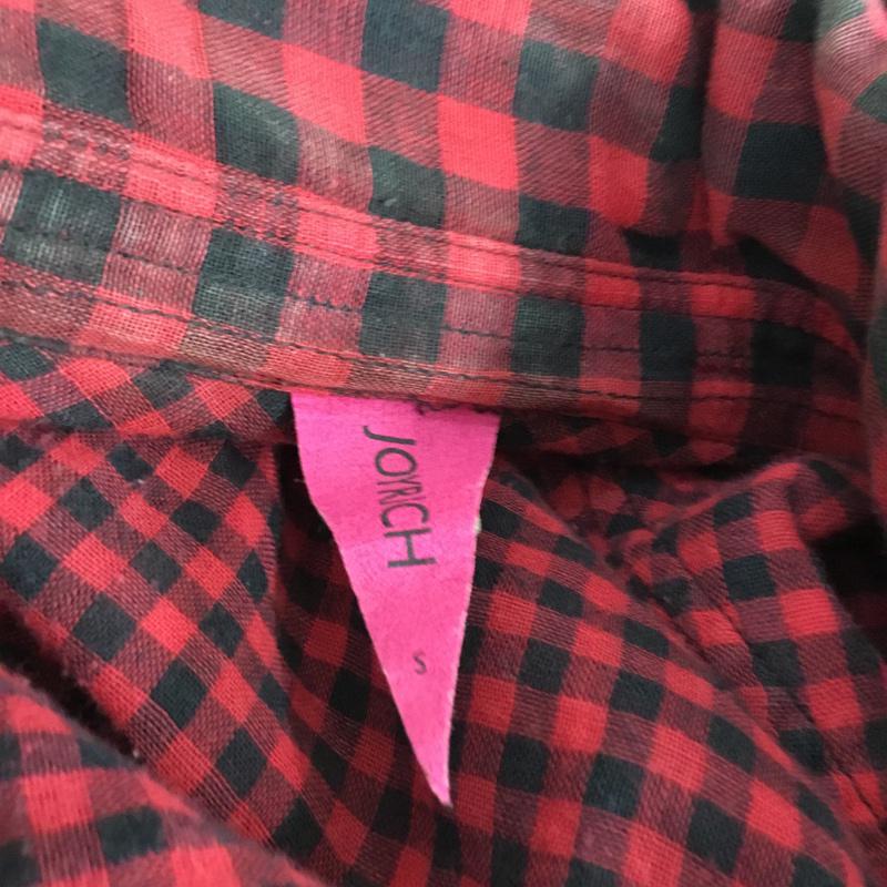 ジョイリッチ JOYRICH ジャケット、上着 ジャケット、ブレザー S チェック 赤 / レッド / X 黒 / ブラック /  メンズ USED 古着 中古 10071103