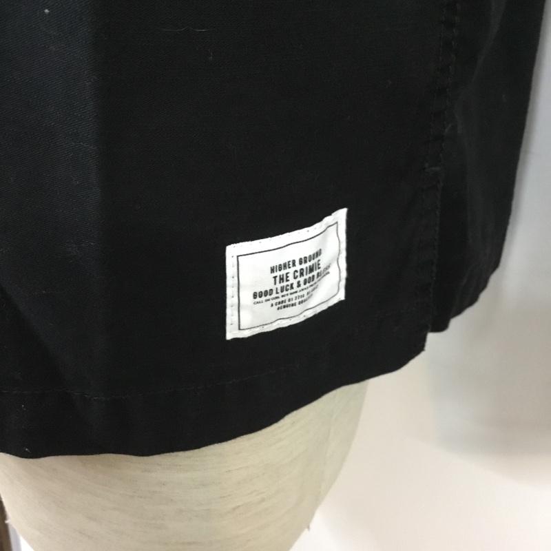 クライミー CRIMIE ジャケット、上着 ジャンパー、ブルゾン コットン M ロゴ、文字 黒 / ブラック /  メンズ USED 古着 中古 10071104