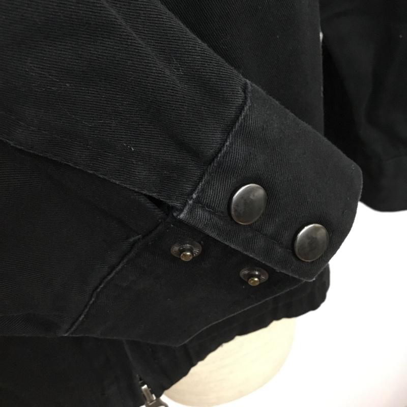 サブサエティ Subciety ジャケット、上着 ジャケット、ブレザー SBF7061 ワークジャケット バックロゴ M 刺繍 黒 / ブラック /  メンズ USED 古着 中古 10071105