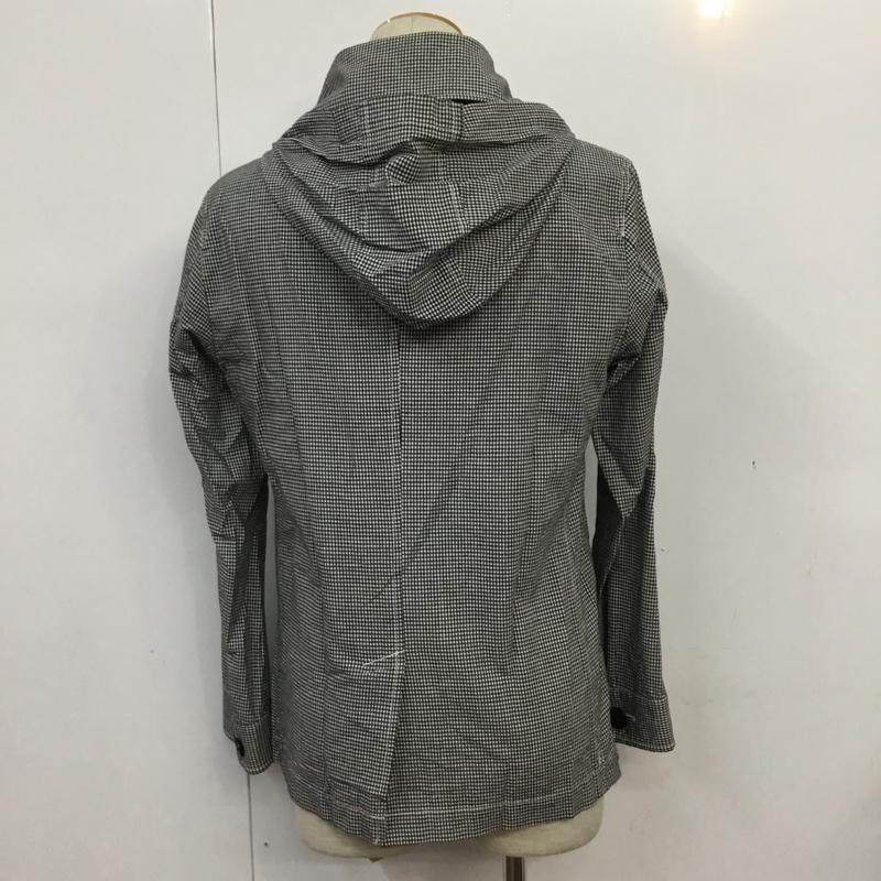 バーバリーブラックレーベル BURBERRY BLACK LABEL コート コート一般 D1F07-106-04 薄手 コットン M チェック 白 / ホワイト / X 黒 / ブラック /  メンズ USED 古着 中古 10071106