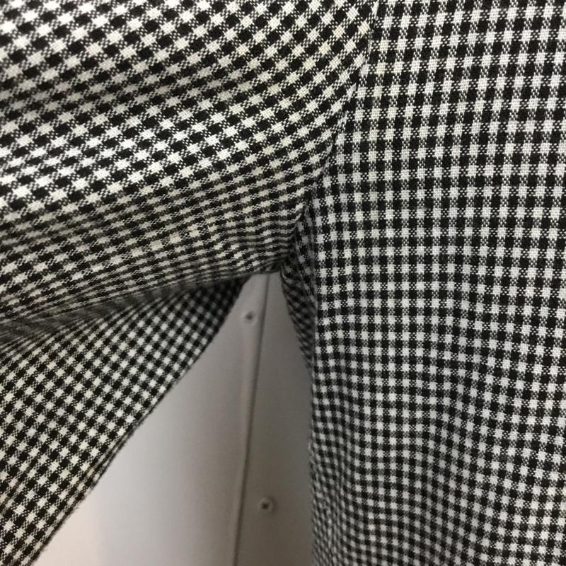 バーバリーブラックレーベル BURBERRY BLACK LABEL コート コート一般 D1F07-106-04 薄手 コットン M チェック 白 / ホワイト / X 黒 / ブラック /  メンズ USED 古着 中古 10071106