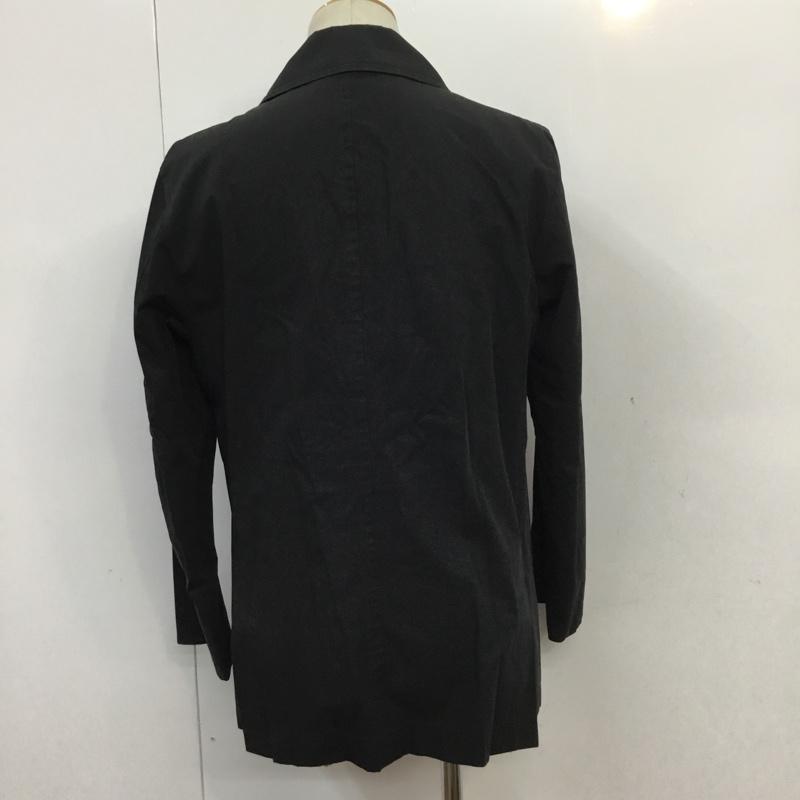 バーバリーブラックレーベル BURBERRY BLACK LABEL ジャケット、上着 ジャケット、ブレザー BMP66-205-09 ダブルボタン M 無地 黒 / ブラック /  メンズ USED 古着 中古 10071108