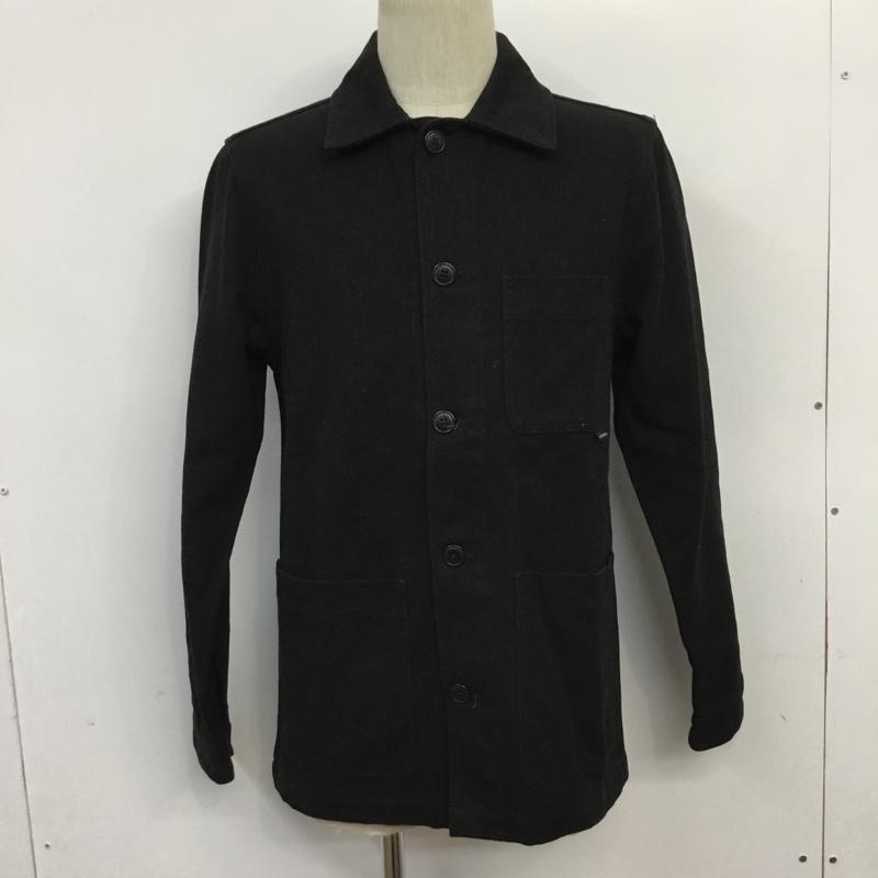 サタデーズサーフニューヨークシティー SATURDAYS SURF NYC ジャケット、上着 ジャケット、ブレザー BBO-1401-A カバーオール S 無地 黒 / ブラック /  メンズ USED 古着 中古 10071111