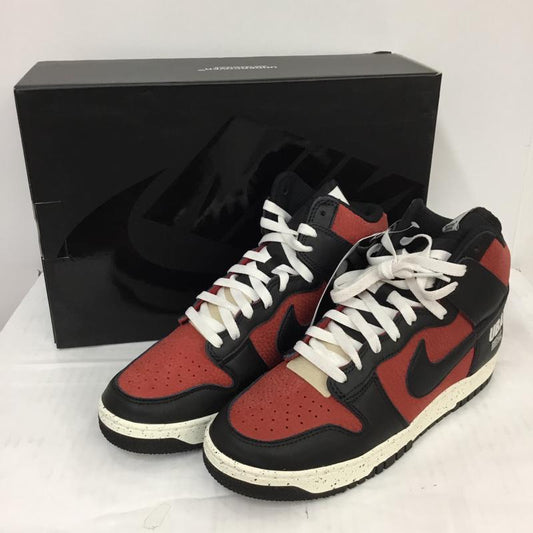 ナイキ NIKE スニーカー スニーカー DD9401 600 DUNK HIGH 1985 ダンクハイ 26cm UNDERCOVER 箱有 26.0cm ロゴ、文字 黒 / ブラック / X 赤 / レッド / X 白 / ホワイト /  メンズ USED 古着 中古 10071146