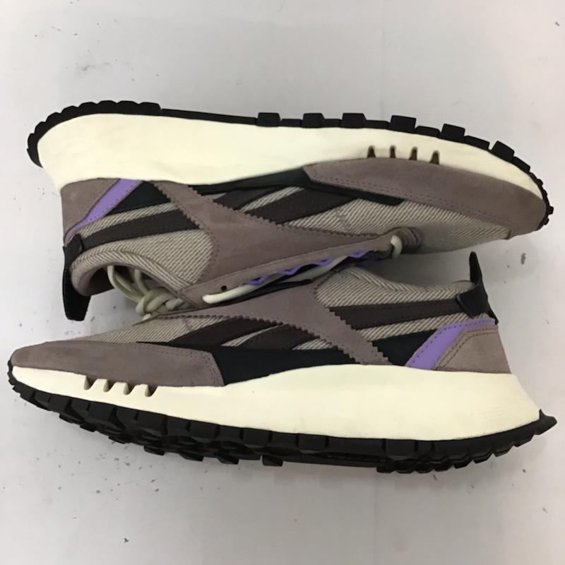 リーボック Reebok スニーカー スニーカー H01280 CL LEGACY ASAP 27cm 箱有 27.0cm ロゴ、文字 灰 / グレー / X ダークブラウン / ダークブラウン / X 紫 / パープル /  メンズ USED 古着 中古 10071165