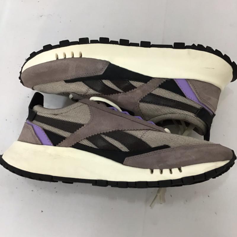 リーボック Reebok スニーカー スニーカー H01280 CL LEGACY ASAP 27cm 箱有 27.0cm ロゴ、文字 灰 / グレー / X ダークブラウン / ダークブラウン / X 紫 / パープル /  メンズ USED 古着 中古 10071165