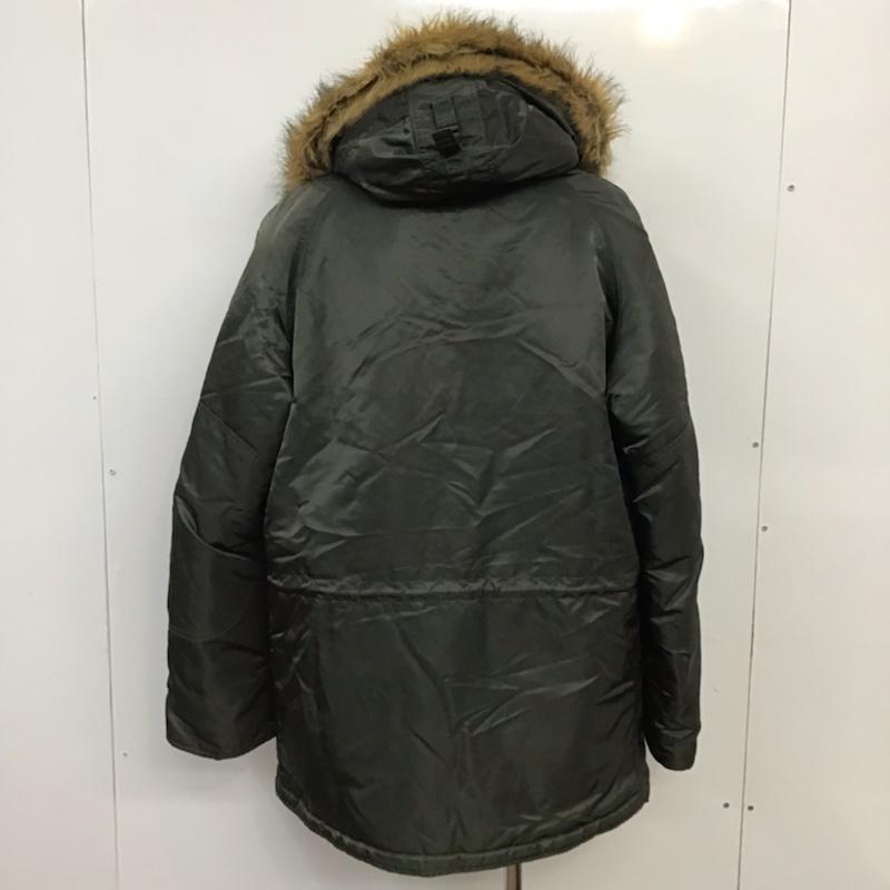 アルファインダストリー Alpha Industries ジャケット、上着 フライトジャケット 20024-76 ミリタリー L 無地 ダークグレー / ダークグレー /  メンズ USED 古着 中古 10071222