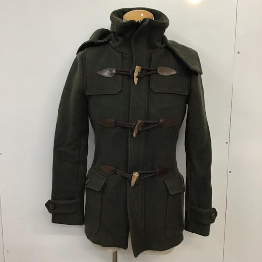 エーケーエム AKM コート コート一般 C052 ダブルメルトンショートダッフル M 無地 カーキ / カーキ /  メンズ USED 古着 中古 10071226