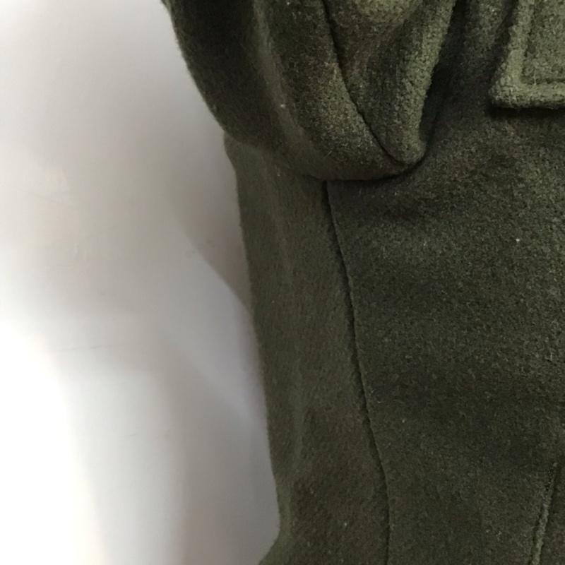 エーケーエム AKM コート コート一般 C052 ダブルメルトンショートダッフル M 無地 カーキ / カーキ /  メンズ USED 古着 中古 10071226