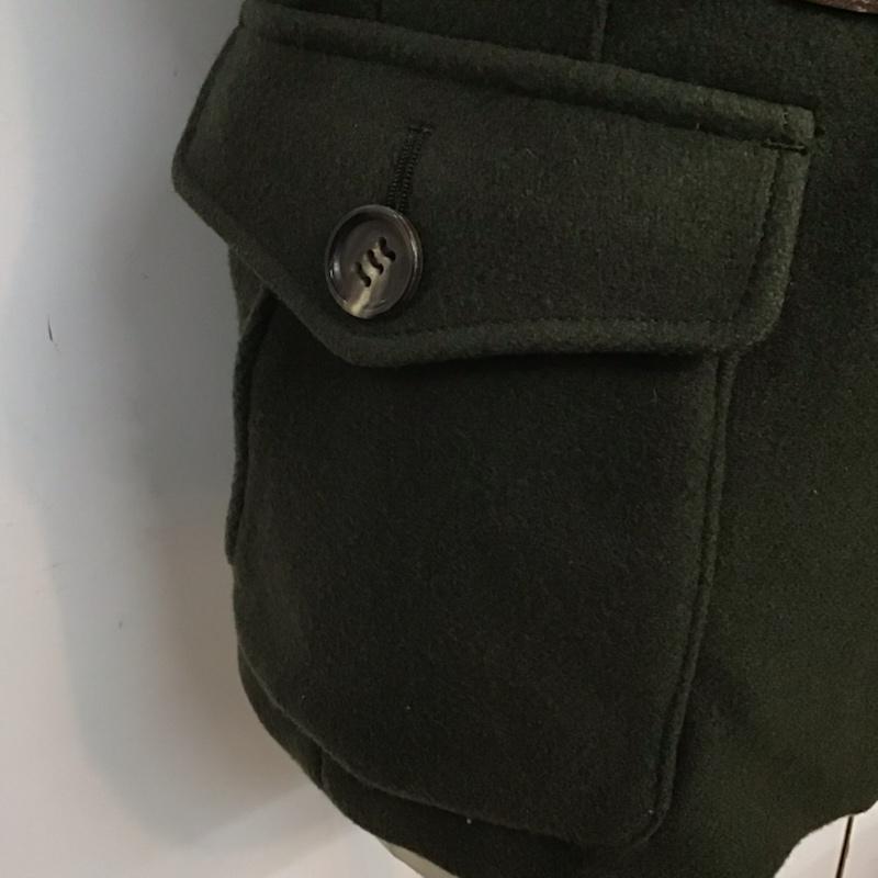 エーケーエム AKM コート コート一般 C052 ダブルメルトンショートダッフル M 無地 カーキ / カーキ /  メンズ USED 古着 中古 10071226