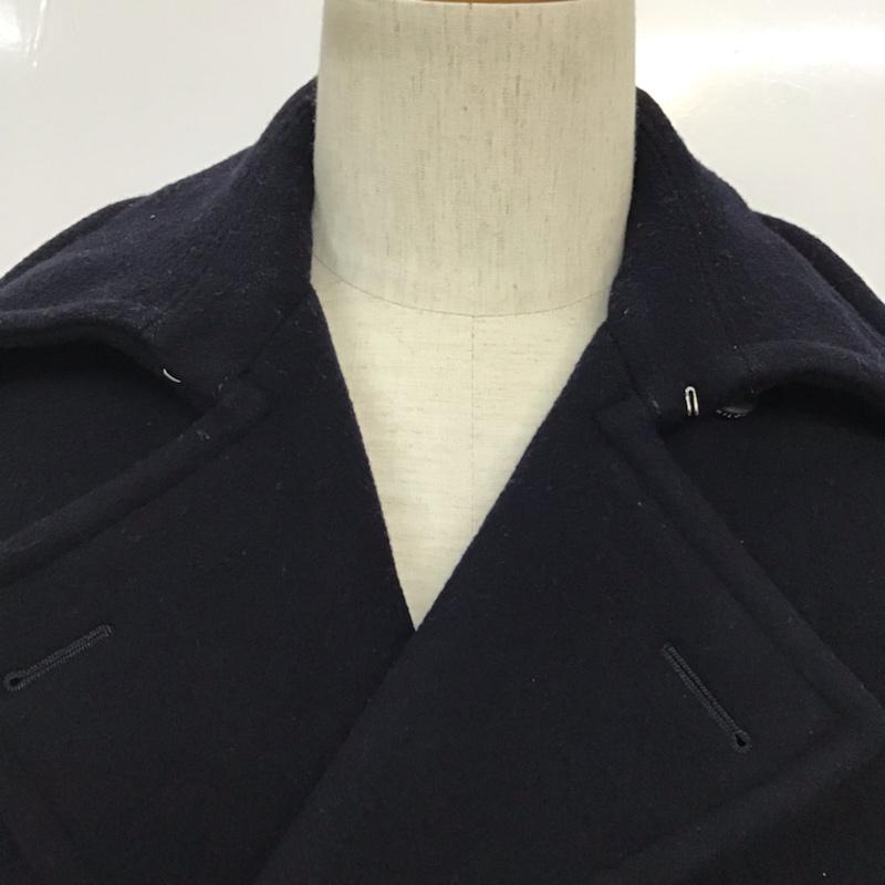 マッキントッシュフィロソフィー MACKINTOSH PHILOSOPH コート ピーコート 4CN09-565-29 40 無地 紺 / ネイビー /  メンズ USED 古着 中古 10071227