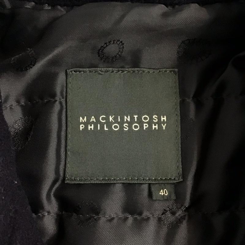 マッキントッシュフィロソフィー MACKINTOSH PHILOSOPH コート ピーコート 4CN09-565-29 40 無地 紺 / ネイビー /  メンズ USED 古着 中古 10071227