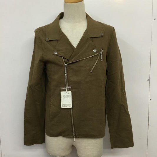 アーバンリサーチ URBAN RESEARCH ジャケット、上着 ライダース WH56-17M015 コットン リネン 38 無地 ベージュ / ベージュ /  メンズ USED 古着 中古 10071228