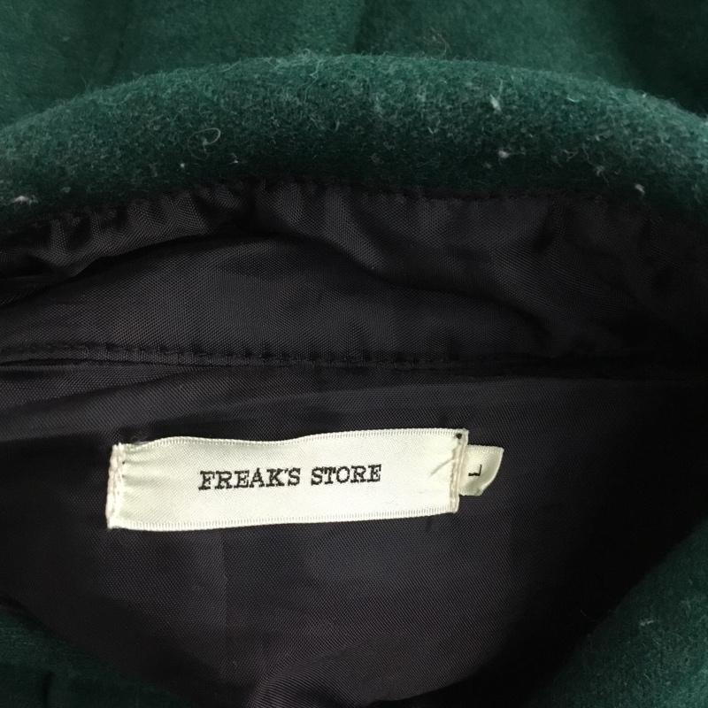 フリークスストア FREAK'S STORE シャツ、ブラウス 長袖 ウール L 無地 緑 / グリーン /  メンズ USED 古着 中古 10071230