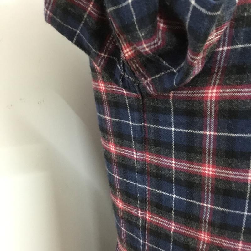 ベイフロー BAYFLOW シャツ、ブラウス 長袖 2 チェック 黒 / ブラック / X 紺 / ネイビー / X 白 / ホワイト / X 桃 / ピンク /  メンズ USED 古着 中古 10071239