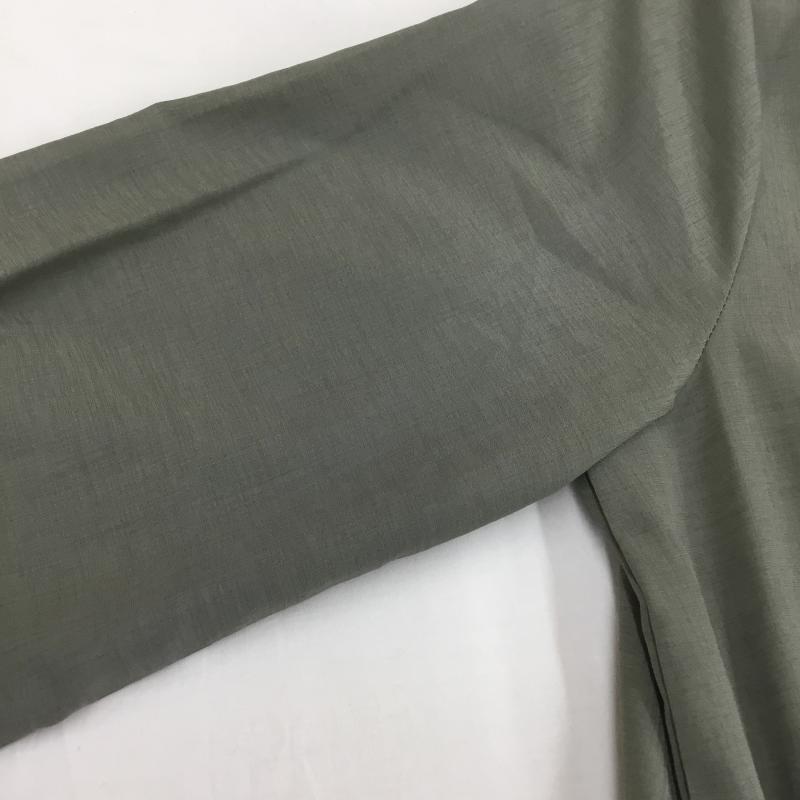 ロペピクニック ROPE' PICNIC ワンピース ロングスカート M 無地 カーキ / カーキ /  レディース USED 古着 中古 10071272