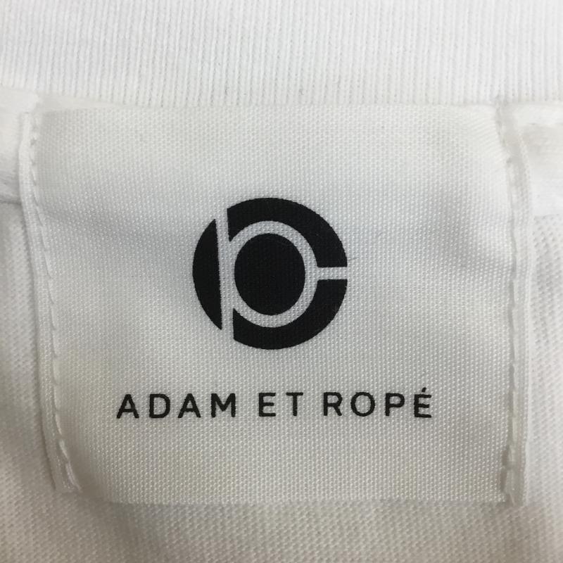 アダムエロペ ADAM ET ROPE' Tシャツ 半袖 BOOWY ボウイ ソングタイトルT B・BLUE L ロゴ、文字 白 / ホワイト /  メンズ USED 古着 中古 10071281