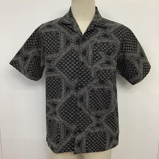 ザノースフェイス THE NORTH FACE シャツ、ブラウス 半袖 NR21805 Dot Air Shirt オープンカラー M バンダナ柄 黒 / ブラック /  メンズ USED 古着 中古 10071310