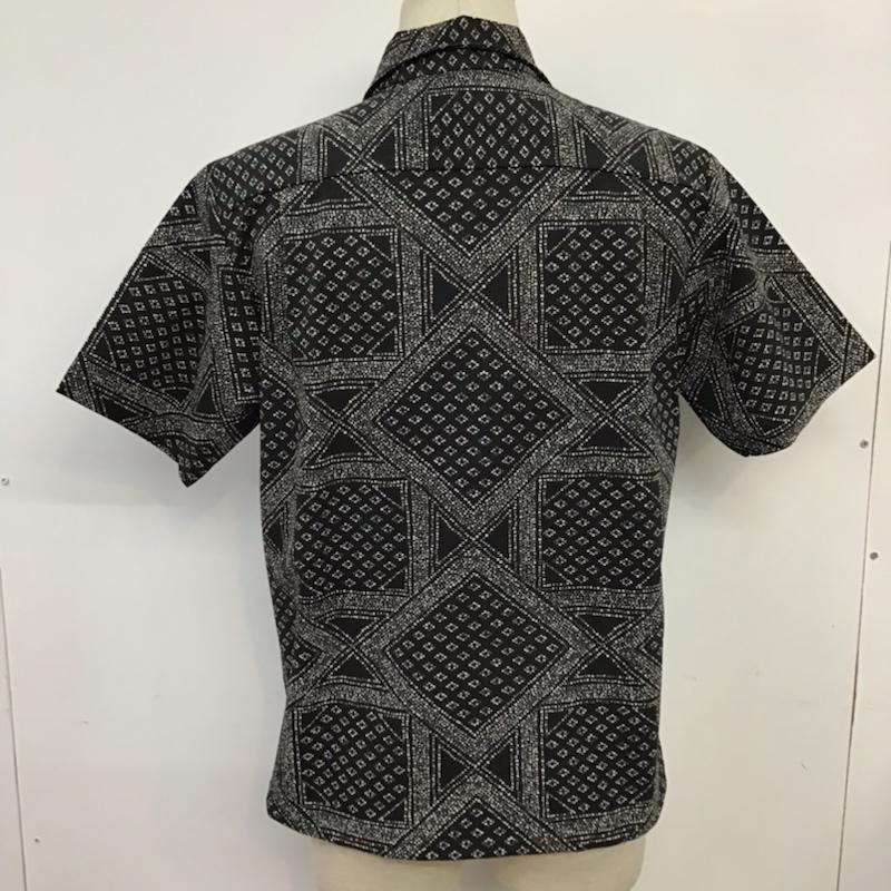 ザノースフェイス THE NORTH FACE シャツ、ブラウス 半袖 NR21805 Dot Air Shirt オープンカラー M バンダナ柄 黒 / ブラック /  メンズ USED 古着 中古 10071310