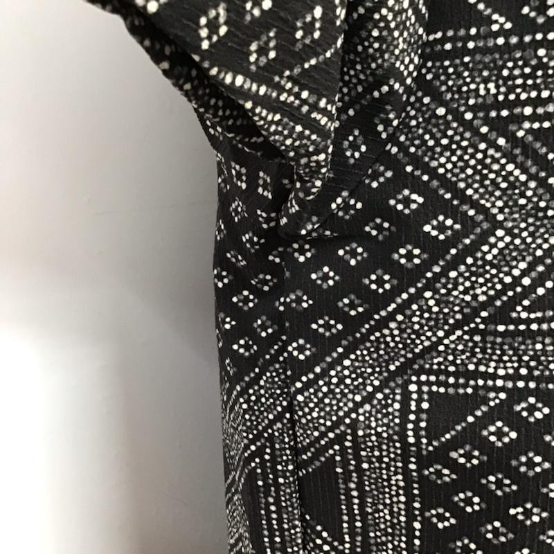 ザノースフェイス THE NORTH FACE シャツ、ブラウス 半袖 NR21805 Dot Air Shirt オープンカラー M バンダナ柄 黒 / ブラック /  メンズ USED 古着 中古 10071310