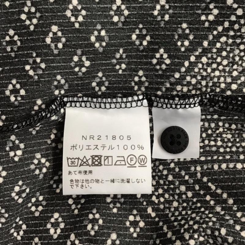 ザノースフェイス THE NORTH FACE シャツ、ブラウス 半袖 NR21805 Dot Air Shirt オープンカラー M バンダナ柄 黒 / ブラック /  メンズ USED 古着 中古 10071310