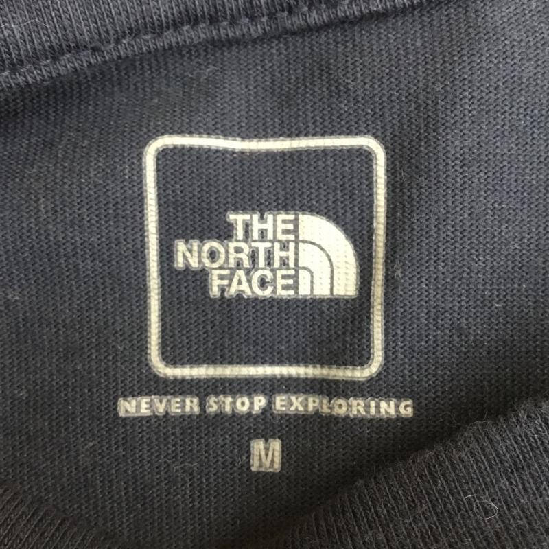 ザノースフェイス THE NORTH FACE Tシャツ 半袖 S/S 2 Tone Pocket Tee ショートスリーブ ツートーン ポケット Tシャツ NT32062 M  紺 / ネイビー / X 灰 / グレー /  メンズ USED 古着 中古 10071333