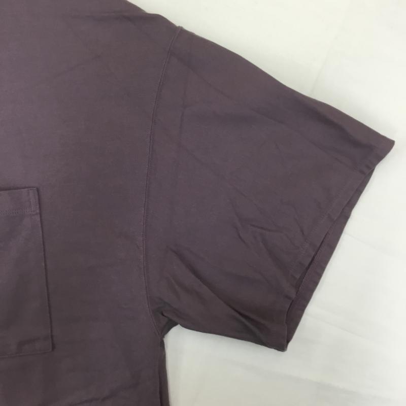 パブリックトウキョウ PUBLIC TOKYO Tシャツ 半袖 極 タフ TEE タグ付 3 無地 紫 / パープル /  メンズ USED 古着 中古 10071341