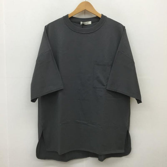 パブリックトウキョウ PUBLIC TOKYO Tシャツ 半袖 極 タフ TEE タグ付 3 無地 ダークグレー / ダークグレー /  メンズ USED 古着 中古 10071342
