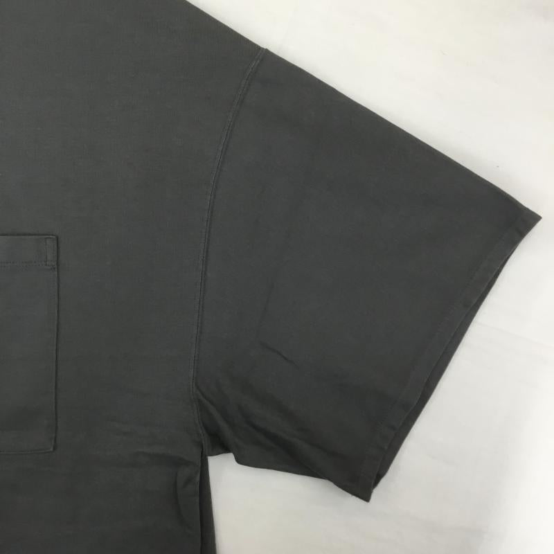 パブリックトウキョウ PUBLIC TOKYO Tシャツ 半袖 極 タフ TEE タグ付 3 無地 ダークグレー / ダークグレー /  メンズ USED 古着 中古 10071342