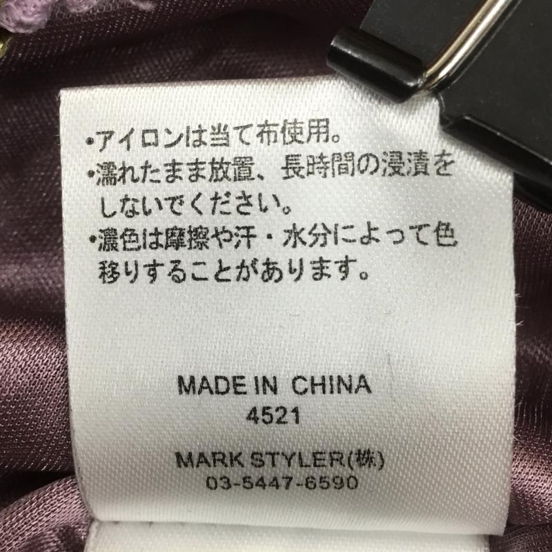 ダズリン dazzlin スカート ミニスカート M 刺繍 桃 / ピンク /  レディース USED 古着 中古 10071396