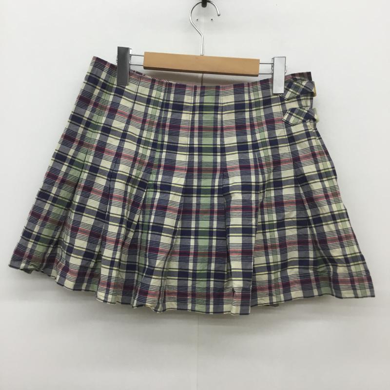 ラグビーラルフローレン RUGBYRALPHLAUREN スカート ミニスカート 6 チェック マルチカラー / マルチカラー /  レディース USED 古着 中古 10071397