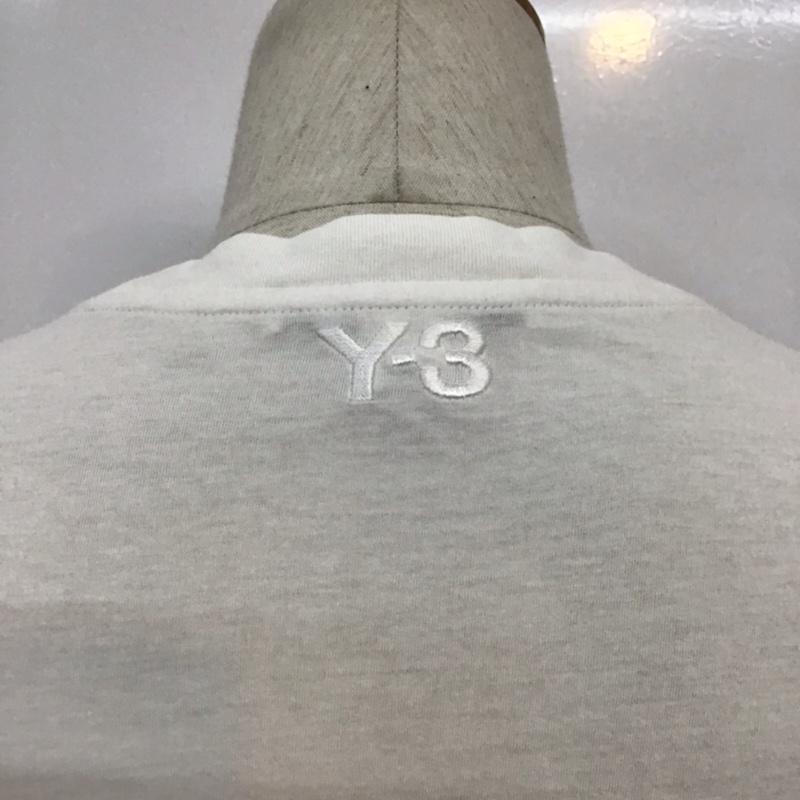 ワイスリー Y-3 Tシャツ 半袖 V12131 adidas M ロゴ、文字 白 / ホワイト /  メンズ USED 古着 中古 10071509