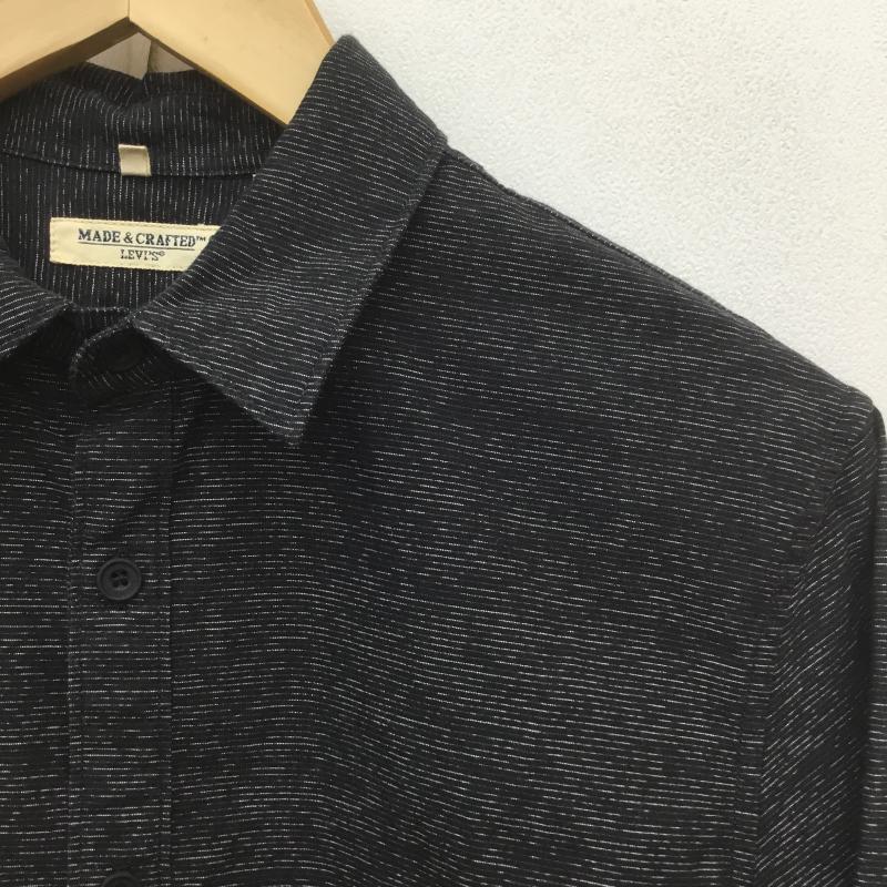 リーバイスメイドアンドクラフテッド Levi's Made & Crafted シャツ、ブラウス 長袖 0  黒 / ブラック /  メンズ USED 古着 中古 10071524