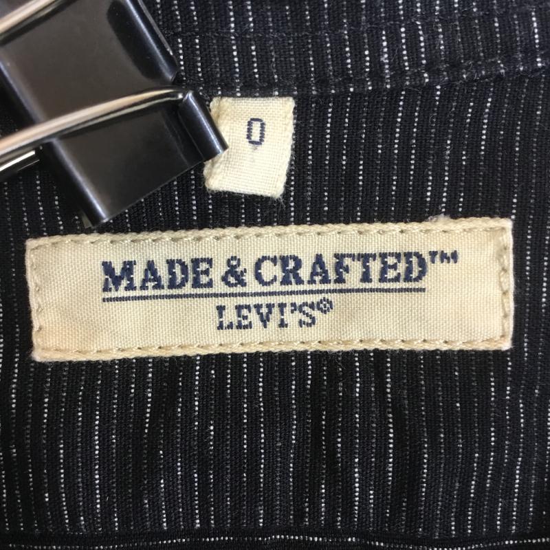 リーバイスメイドアンドクラフテッド Levi's Made & Crafted シャツ、ブラウス 長袖 0  黒 / ブラック /  メンズ USED 古着 中古 10071524