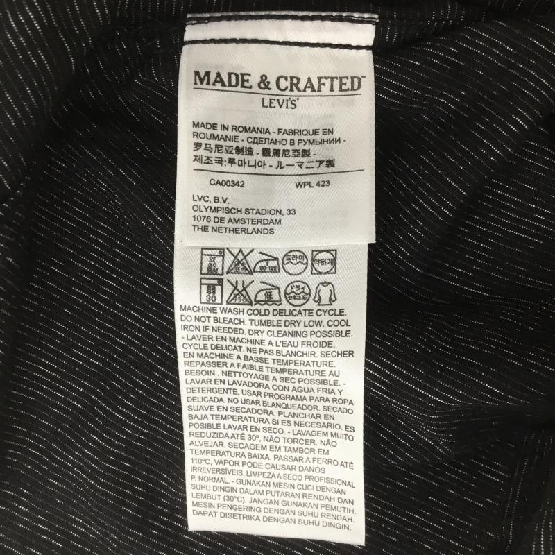 リーバイスメイドアンドクラフテッド Levi's Made & Crafted シャツ、ブラウス 長袖 0  黒 / ブラック /  メンズ USED 古着 中古 10071524