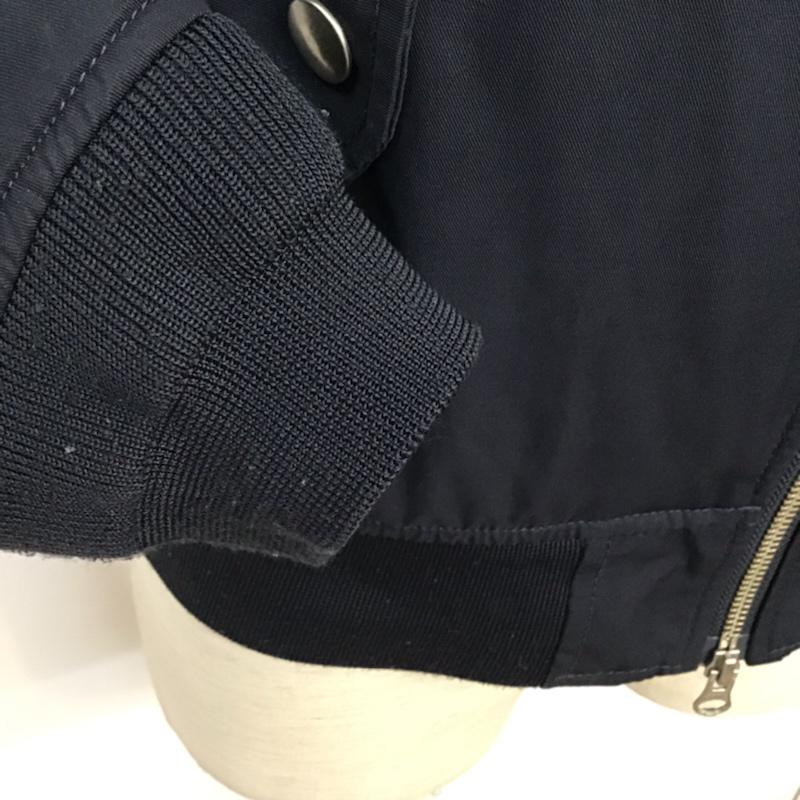 ハレ HARE ジャケット、上着 ジャンパー、ブルゾン HA030045N9 ノーカラー MA-1 ジャケット M 無地 紺 / ネイビー /  メンズ USED 古着 中古 10071529
