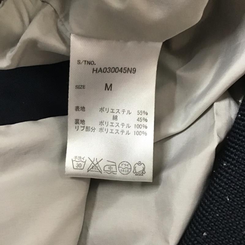 ハレ HARE ジャケット、上着 ジャンパー、ブルゾン HA030045N9 ノーカラー MA-1 ジャケット M 無地 紺 / ネイビー /  メンズ USED 古着 中古 10071529