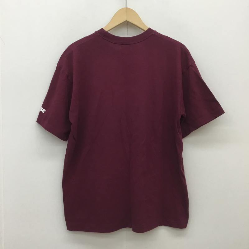コンバース CONVERSE Tシャツ 半袖 ONE STAR 日本製 90s L ロゴ、文字 えんじ / ワインレッド /  メンズ USED 古着 中古 10071530