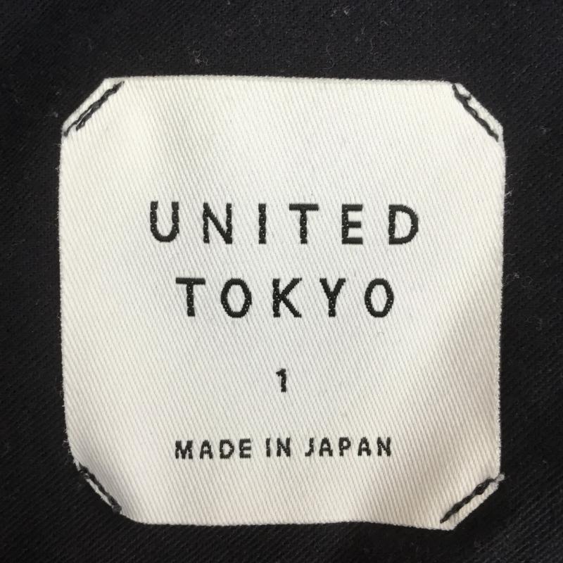 ユナイテッドトウキョウ UNITED TOKYO パンツ スラックス 1 無地 黒 / ブラック /  メンズ USED 古着 中古 10071554