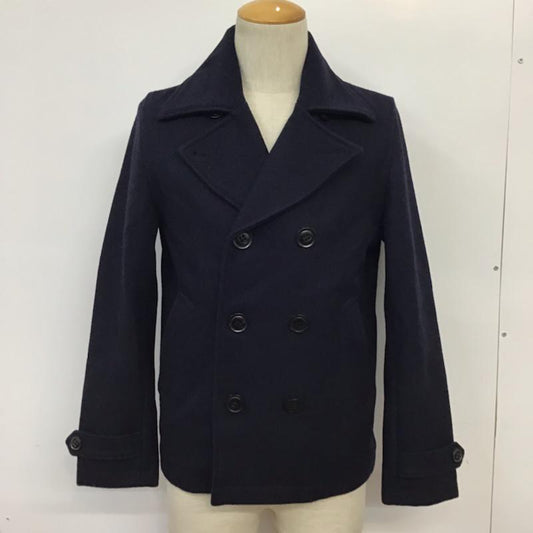 レリュームジャーナルスタンダード relume Journal Standard コート ピーコート 11-020-464-7000-3-0 S 無地 紺 / ネイビー /  メンズ USED 古着 中古 10071578